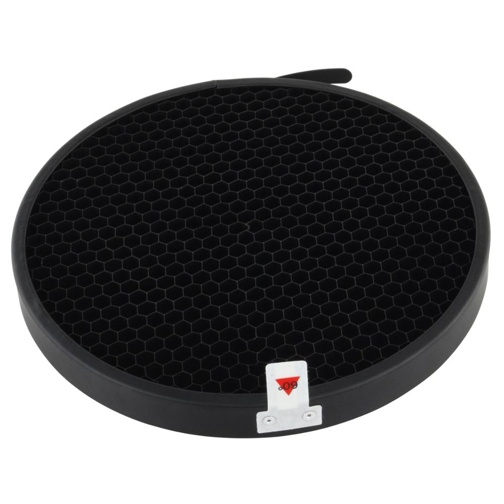 Haoge 180mm 60° Honeycomb Honey Comb Disc Grid for Profoto Zoom Reflector 2 II