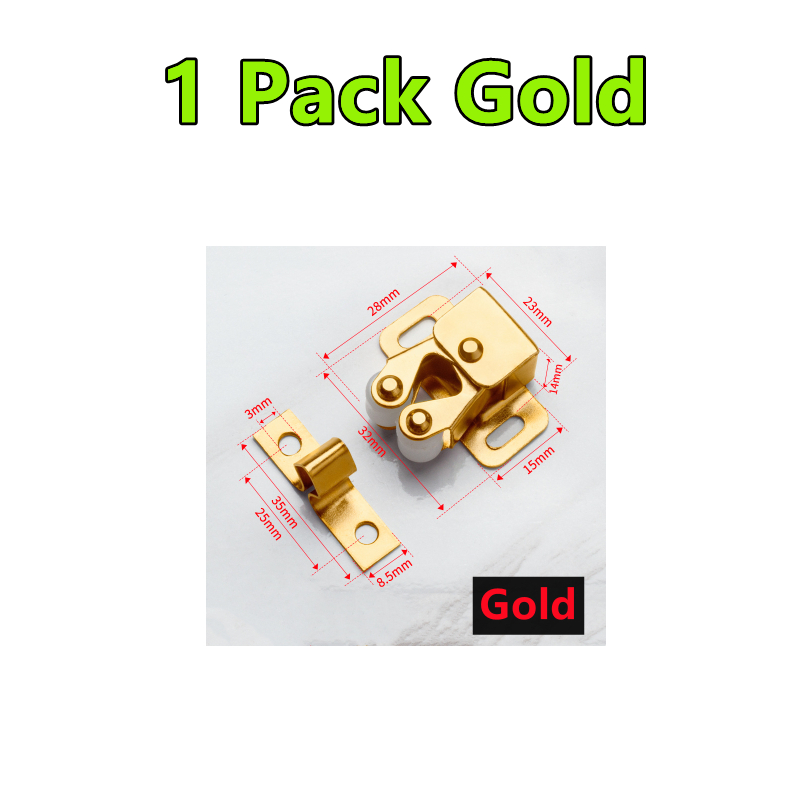 Cabinet Catches Magnet Door Stop, Closer, Stoppers, Damper, Buffer para Armário, Hardware, Móveis, Acessórios, Acessórios, Novo, 10-1Pack: Chrome