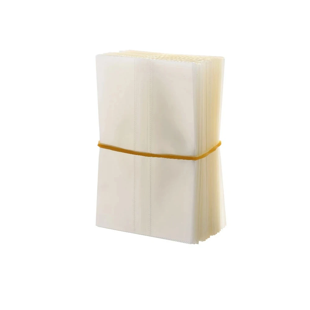 100Pcs Heat Shrink Wrap Film for 15ml Glass Bottle Liquid Dropper Bottles Seal: Default Title