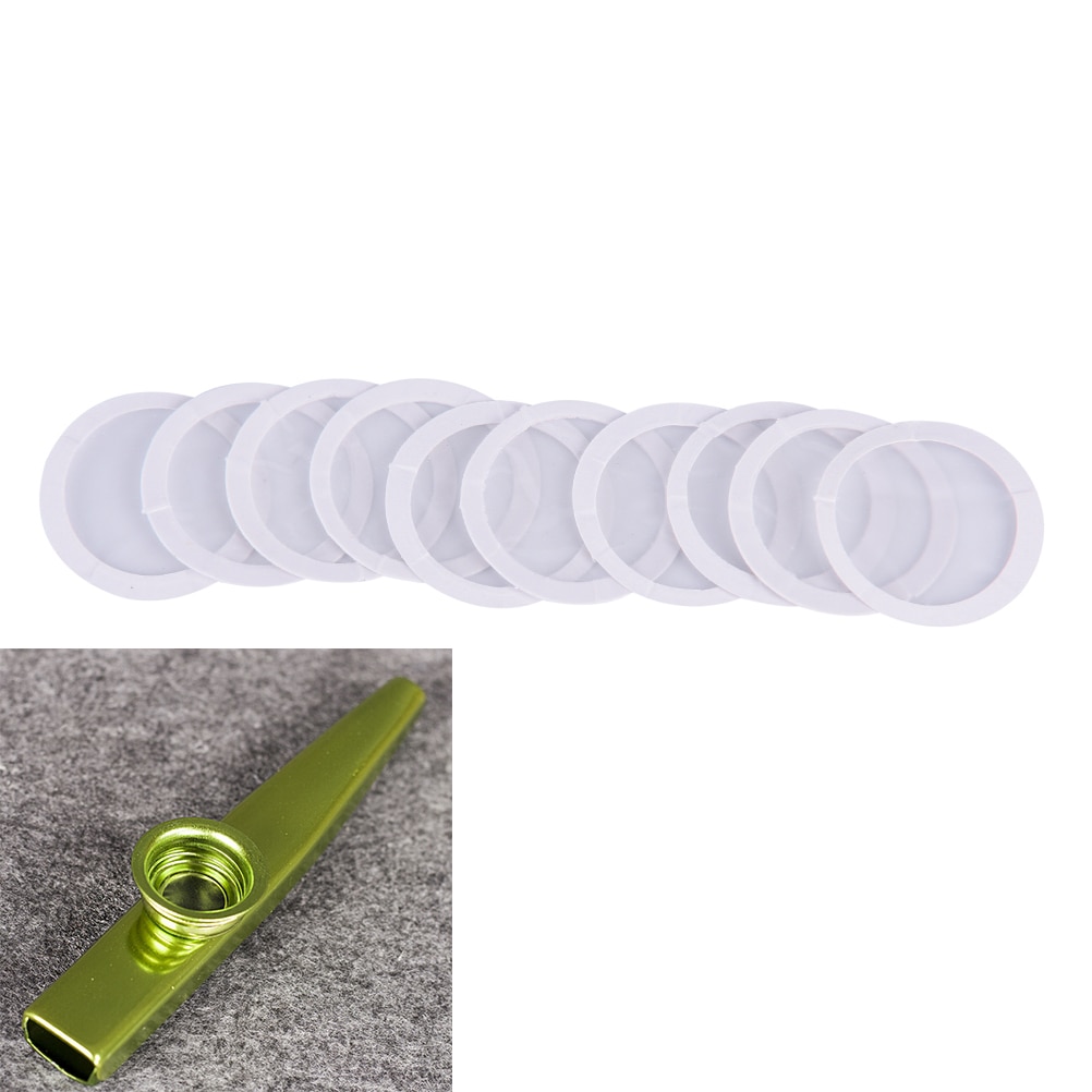 10Pcs Dia 20mm Diaphragm Kazoo Flute Standard Common Size Grandado