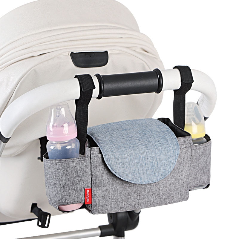 Baby Storage Bottle Holder Buggy Pram Pushchair Organiser Stroller Cup Mummy Bag