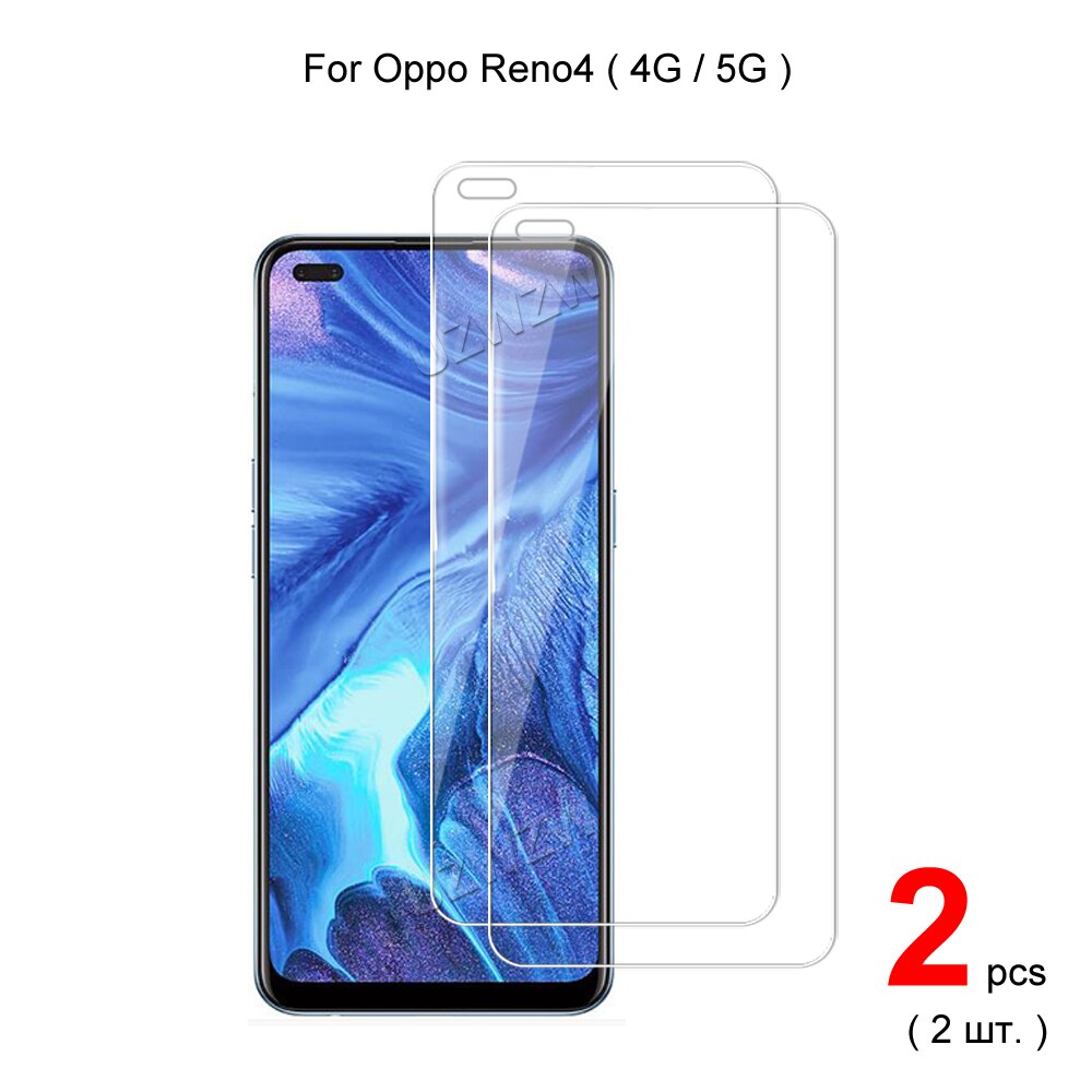 Für Oppo Reno4 ( 5G/4G) reno 4 Explosion nachweisen 2,5 D 0,26mm Gehärtetes Glas Anzeige-schutzfolien Schutz Schutz Film HD Klar