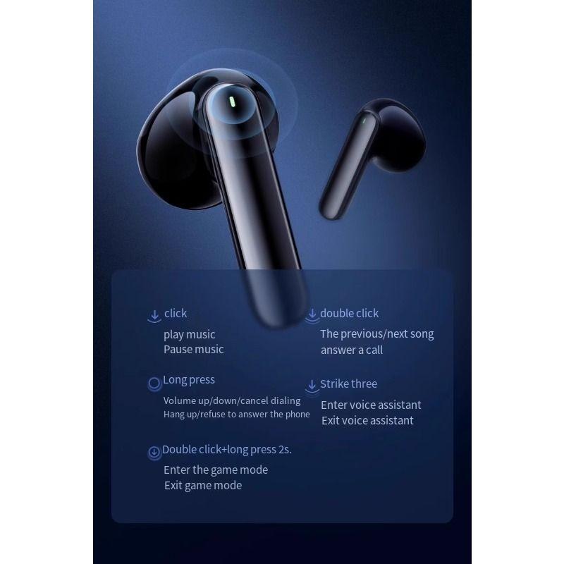 Bluetooth-oortelefoon 2025, ZGB-021 draadloze semi-in-ear ruisonderdrukking, ultralange batterijduur, hoge batterijduur
