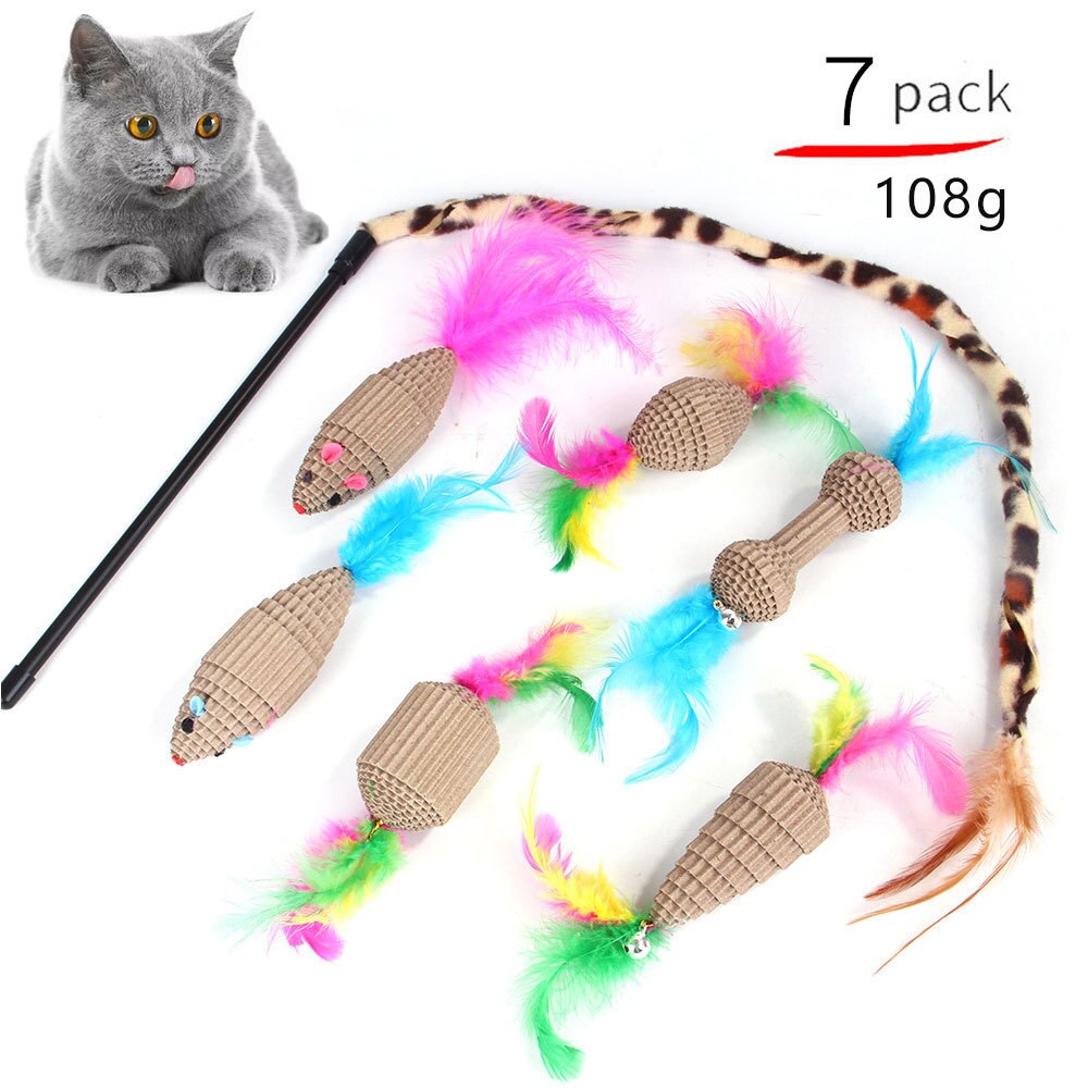 Cats Toy Channel Funny Stick Pets Cat Tunnel Toys Mouse Balls Pet Products Mouse Supplies Mascotas Gatos Rascador Gato Kat: No.7 Suit