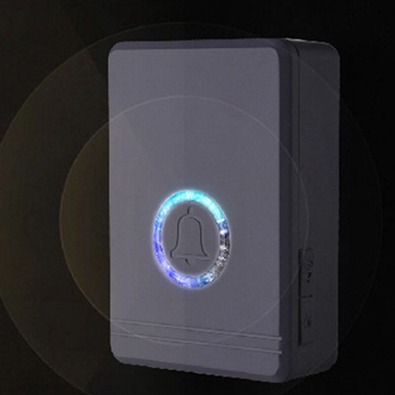 Draadloze Waterdichte Motion Sensor, Deur Raam Alert Alarm, Infrarood Sensor Deurbel Voor Thuis & Garagedeur, us Plug