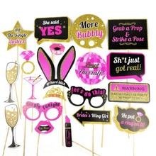 Bruiloft Decoratie Photo Booth Prop Team Bruid Om Photobooth Bridal Shower Feestartikelen