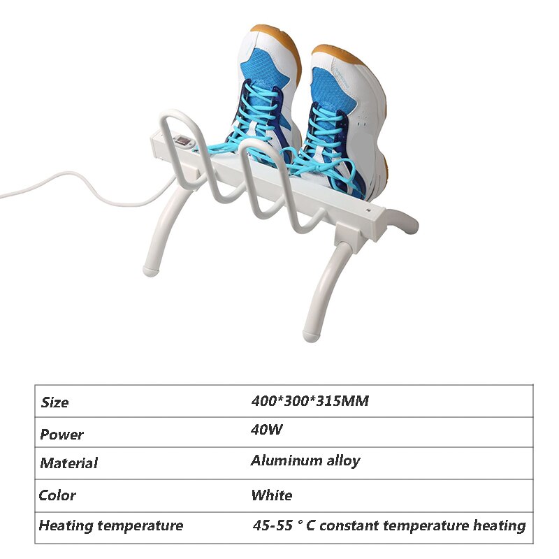 Haushalt Stiefel Schuh Trockner Intelligente Thermostat Elektrische Schnelle Hitze Gebacken Entfeuchten Schuh Trocknen Maschine Trocknen Gestell mit 4 Haken