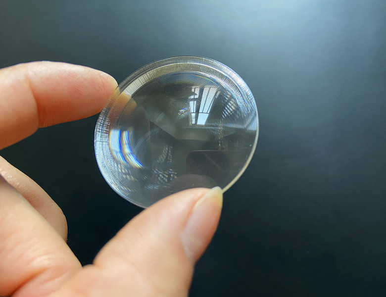 Acryl fresnellens met een diameter van 42mm en een brandpuntsafstand van 40mm, fresnellens projector, vr-bril, virtual reality fresnel: 127mm