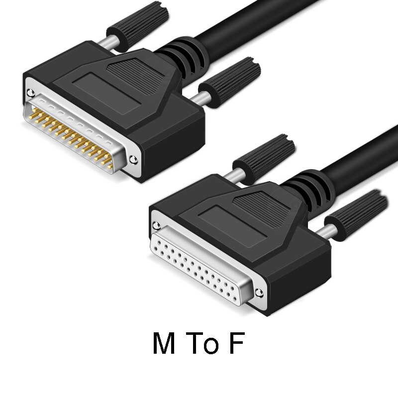 25 Pin DB25 Parallel 25-Pin Male To Male Male To Female Female To Female LPT Printer Cable Connector 0.5M-30M: M To F / 1.5m