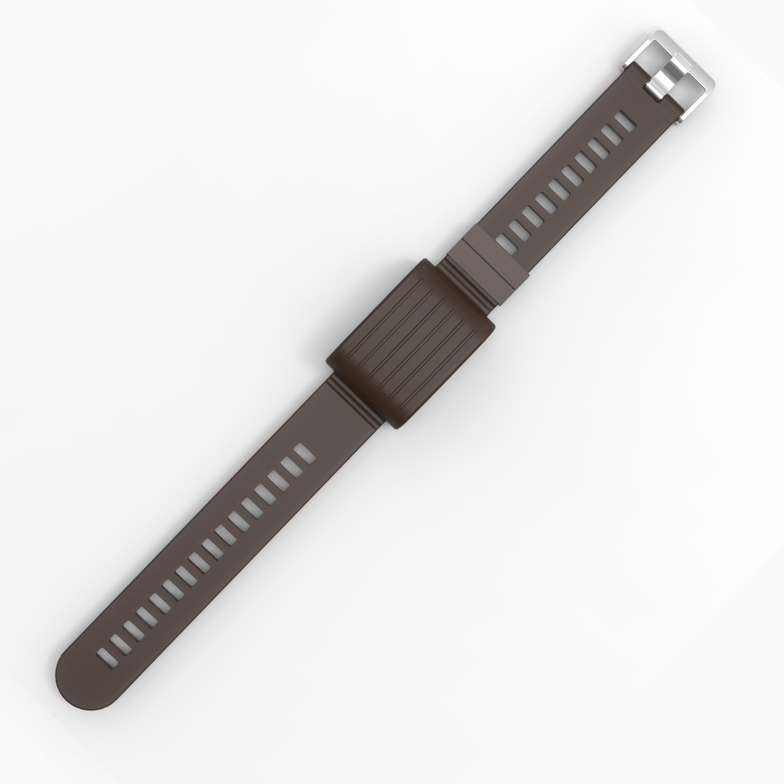 Fitness-Tracking-Ersatzband, verstellbarer weicher Armgurt, kompatibel mit WHOOP5.0 Whoop 4.0-Bändern: Braun
