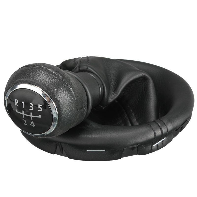 Rubber Gear Shift Knob Gator For Volkswagen Transporter T5 T5.1 Black