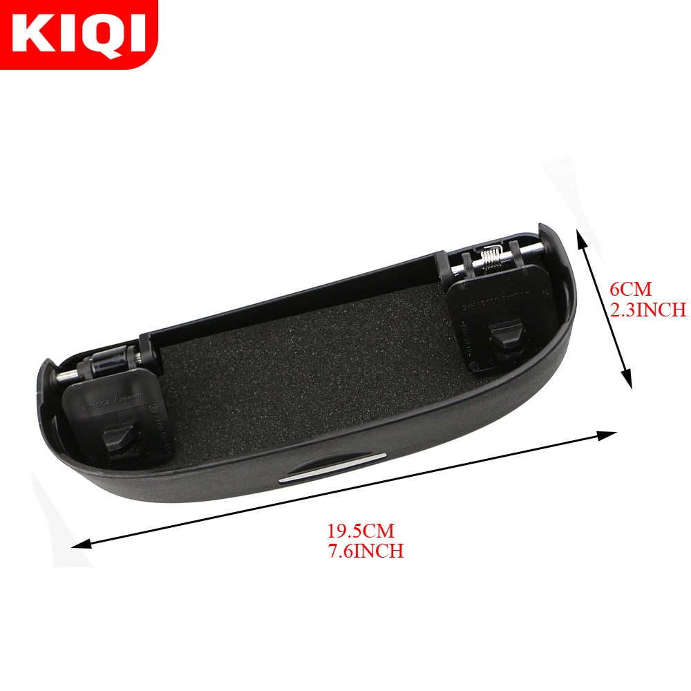 KIQI-caja de soporte para gafas de sol de coche, estuche Protector de , apto para Skoda Karoq koestaq , accesorios