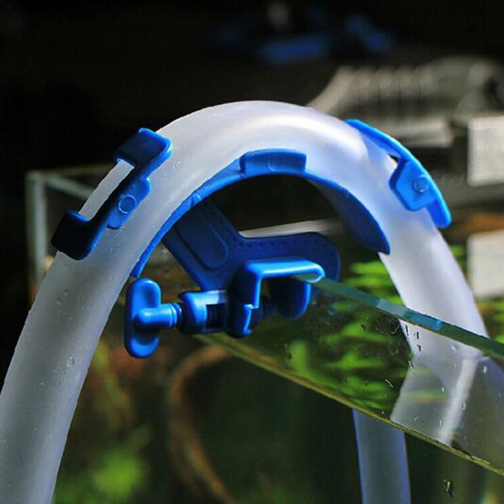 1pc Fish Aquarium Filtration Water Pipe Filter Hose Holder Mount Tube Tank Accessories Aquarium Filter Accessories