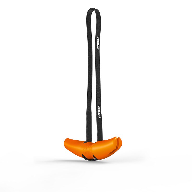 Dead lift Band Curved Handle Grip Training Strength Sling for Pull-up Bars Barbell Accessories For pull up/chin up Fitness: Single orange