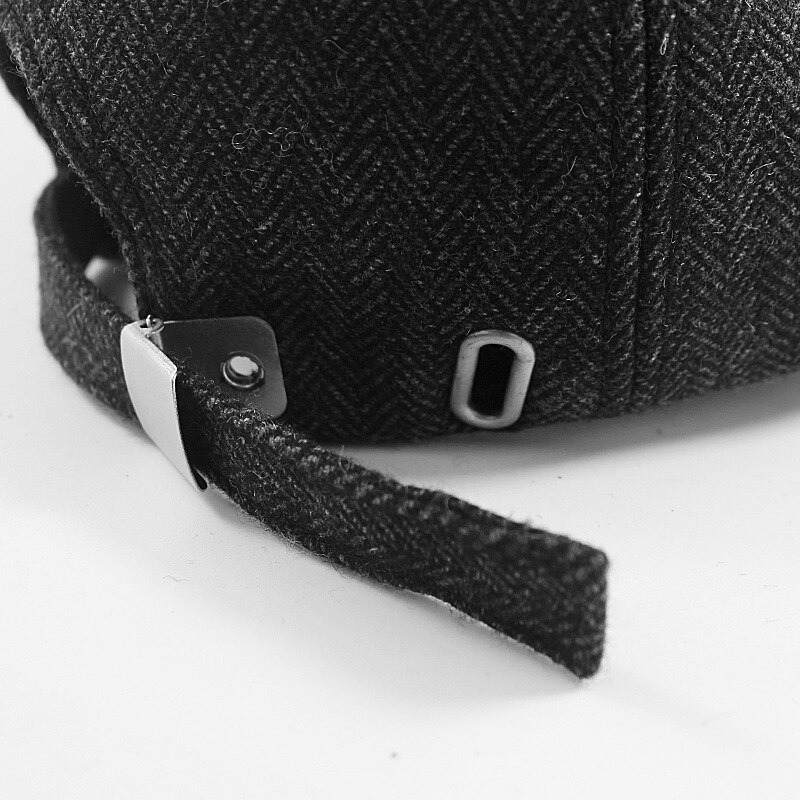 56-60cm 61-68cm bot heren grote maten vilten baseballpetten vader winter warme wollen snapback pet mannelijke oversized sportpetten