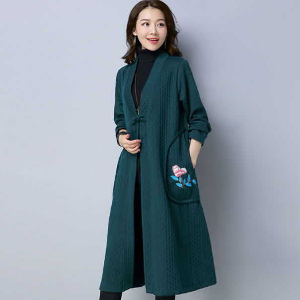 Long Coat -Burgundy