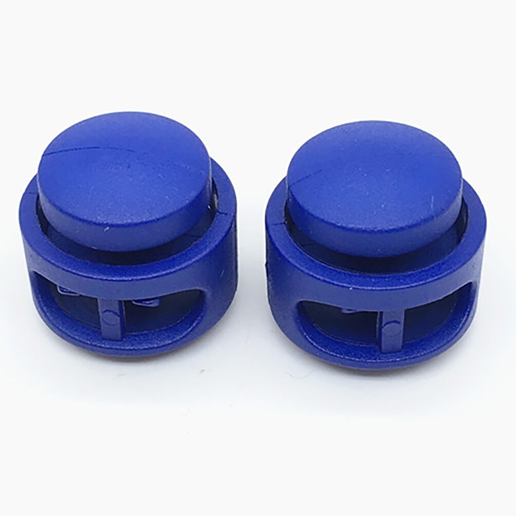 50PCS Double Hole Spring Cord Lock Round Ball Shaped Toggle Stoppers Apparel Shoelace Sportswear DIY Accessories: 8