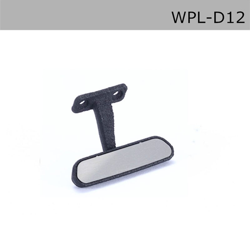 WPL D12 Lusterko wewnętrzne Wewnątrz widoku wstecznego 1/10 Ciężarówka 1/12 RC Crawler Cars Ulepszenia Len Parts Akcesoria do zdalnego sterowania Voiture