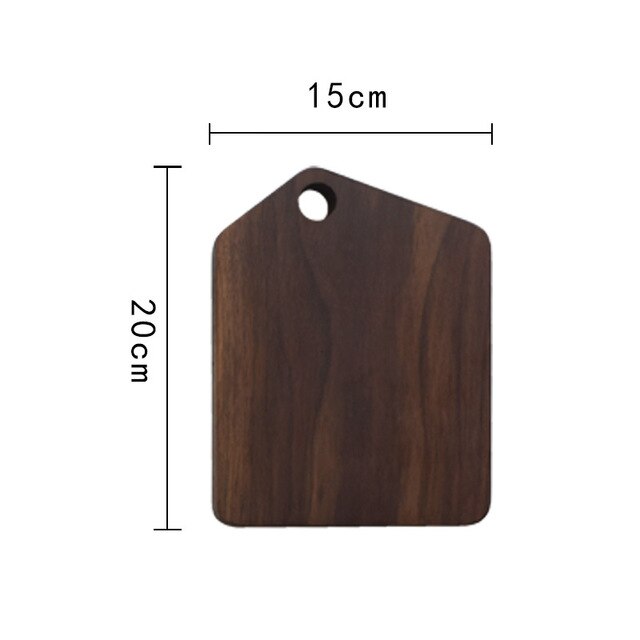 Walnoot Houten Snijplank Snijplank Blokken: 20x15CM
