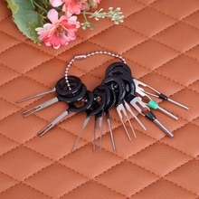 11 Stck Auto Auto Stecker Platine Draht Stecker Stift Entfernung nutzbar machen Terminal Extraktion wählen crimpen Stift Zurück Nadel einstellen