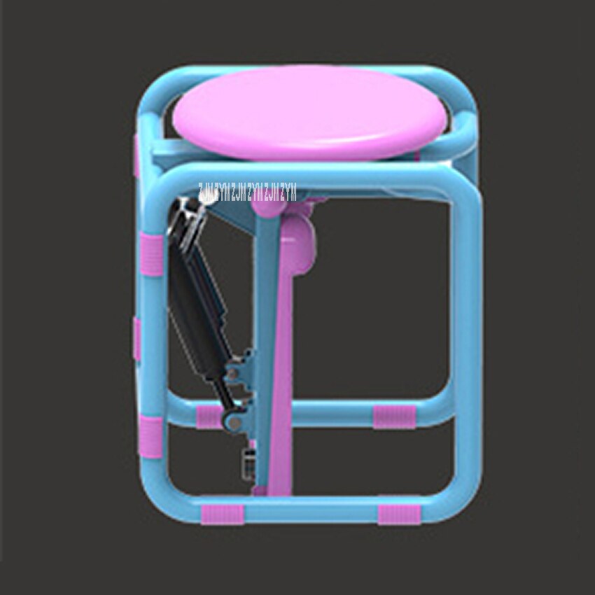 002 Bench Treadmill Household Hydraulic Silent Multifunctional Mountaineering Treadmill Mini Stepper Indoor Fitness Equipment: pink