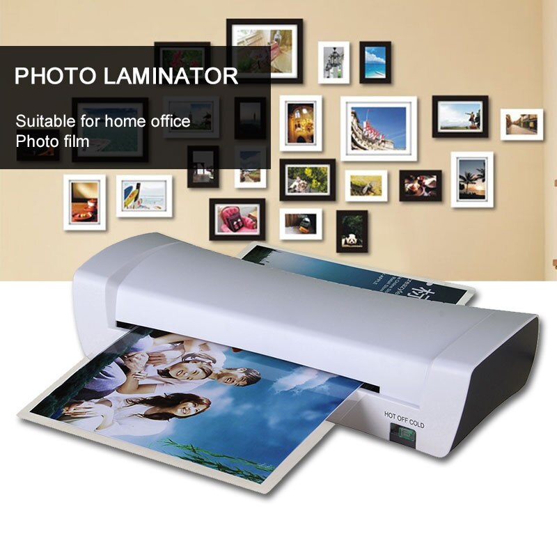 A4 Laminator Legendary SL200 Laminator A4 /Cold Laminator Document Photo Laminating Machine 220W Office Plastificadora