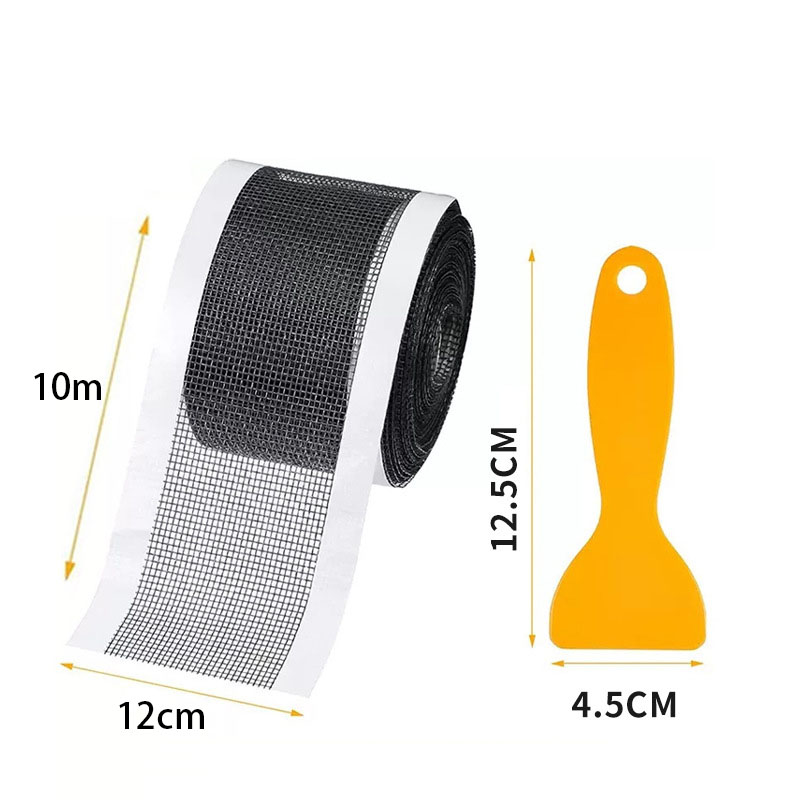 Rouleau adhésif jetable pour Drain de sol, 1 à 4 pièces, filtre Anti-colmatage des cheveux, écran adhésif pour égouts, filtre anti-insectes, eau: Black / S