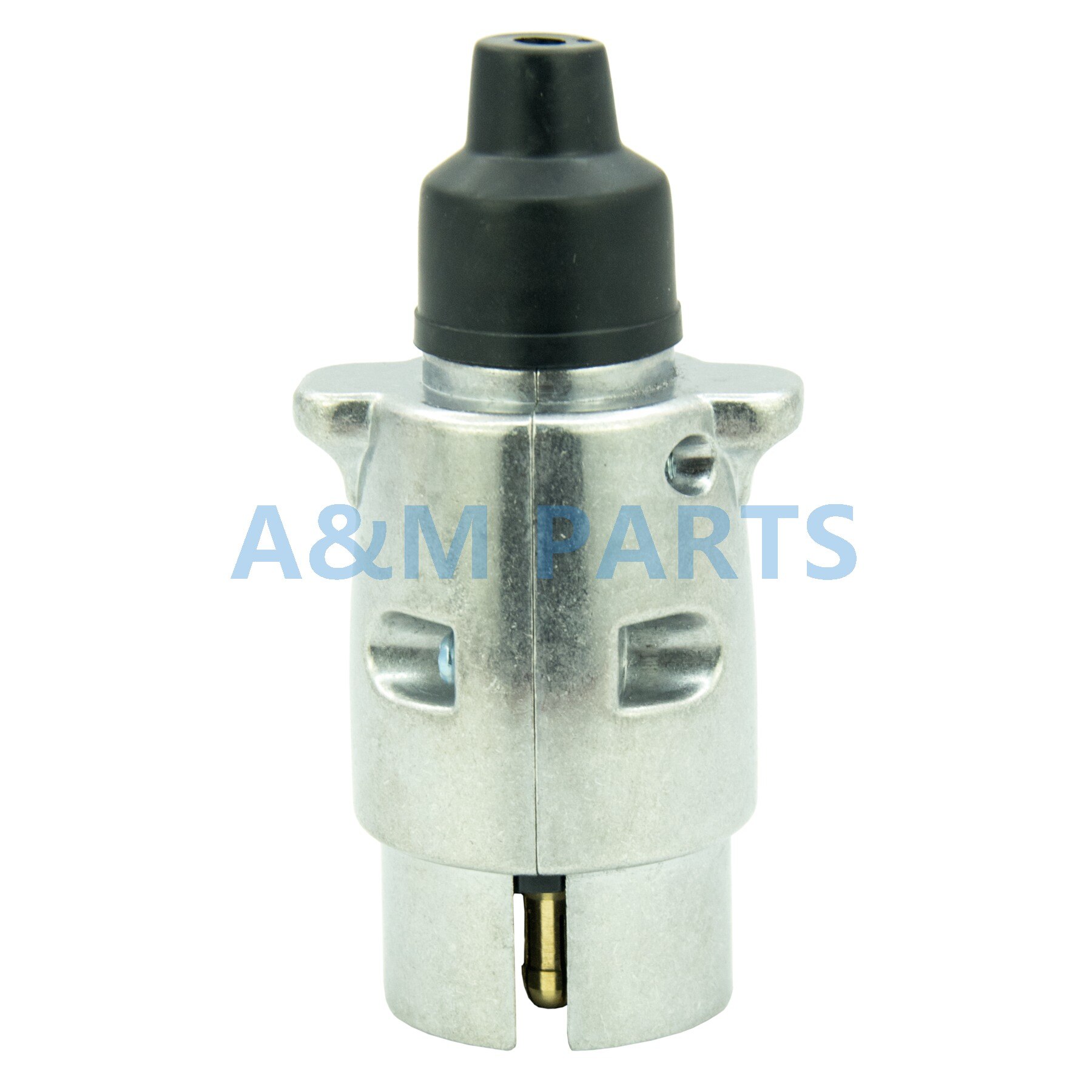 7 Pin Trailer Plug Car Boat Caravan Truck Trailer Tow Wiring 12V EU N-Type Metal