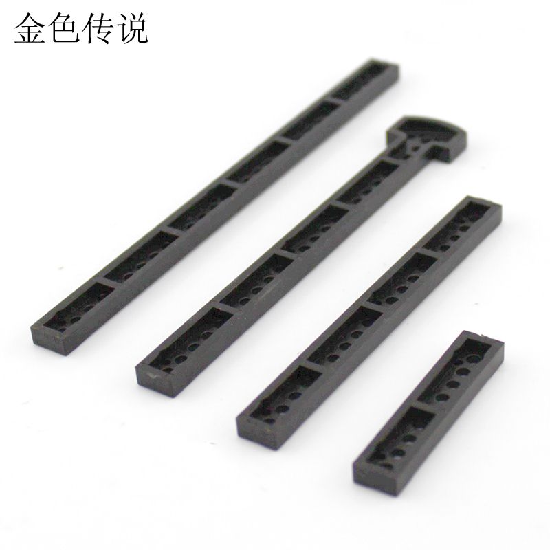 3mm hole multi-function flat bar fixed link bracket toy shaft frame diy model toy porous plastic strip