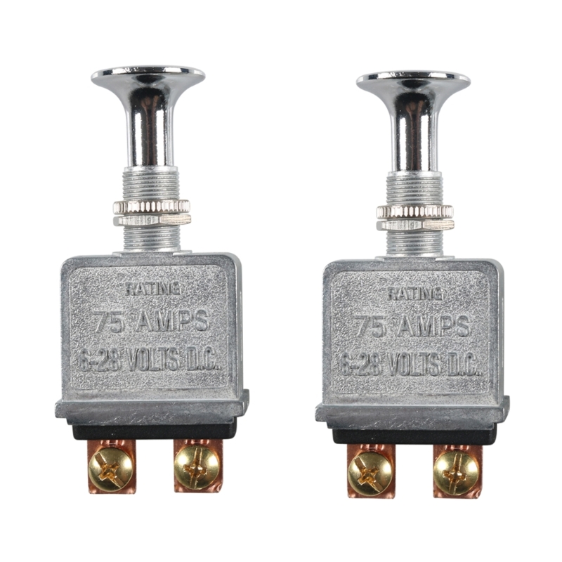 Push Pull Switches Heavy Duty On/Offs Switches 6-28V Push-Pull Switches for Car