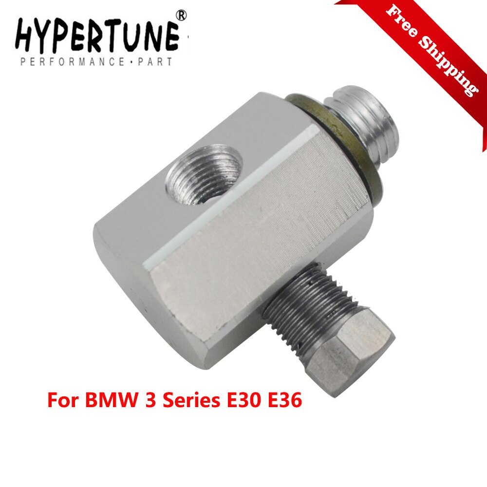-para BMW Serie 3 E30 E36 adaptador de medidor de temperatura de presión de aceite de 3 puertos T pieza HT-OGA01