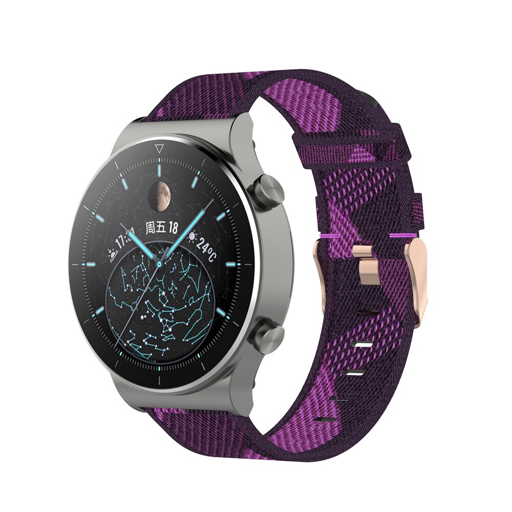 Canvas Watch Band for Huawei GT2 Pro Strap Replacement Watchbands Bracelet GT2 Pro 22mm Soft Watch Strap Sports Band Accessories