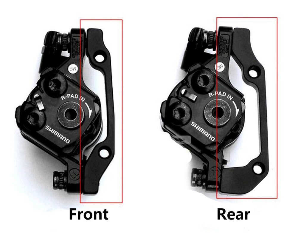 Shimano BR-M375 Mechanical Disc Brake Calipers TX805 for Acera Alivio Deore with Resin Pads M375 caliper TX805 with Bolts