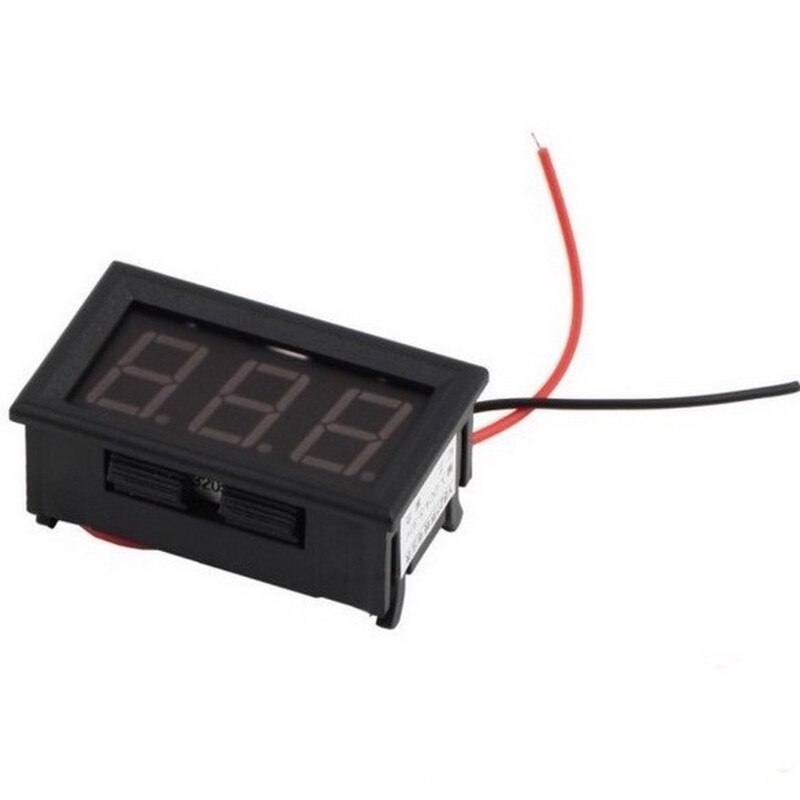 Dc 3.5~30v Led Panel Voltage Meter Digital Led Display Voltmeter