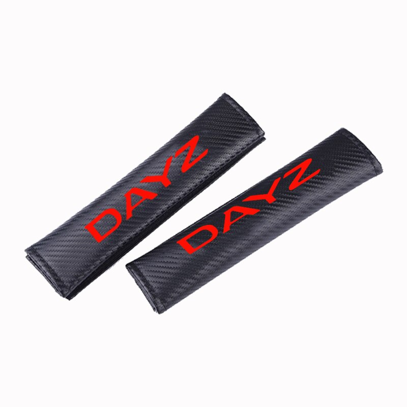 Pu Mode Autogordel Cover Autogordel Schoudervullingen Voor Nissan Dayz: Rood
