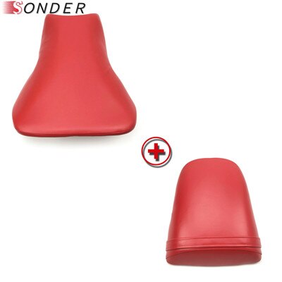 For Honda Rear Passenger Seat Cowl &amp; Front Cushion Pillion Driver Seat cover CBR 900 929 RR CBR900RR 900RR 2000 2001 00 01
