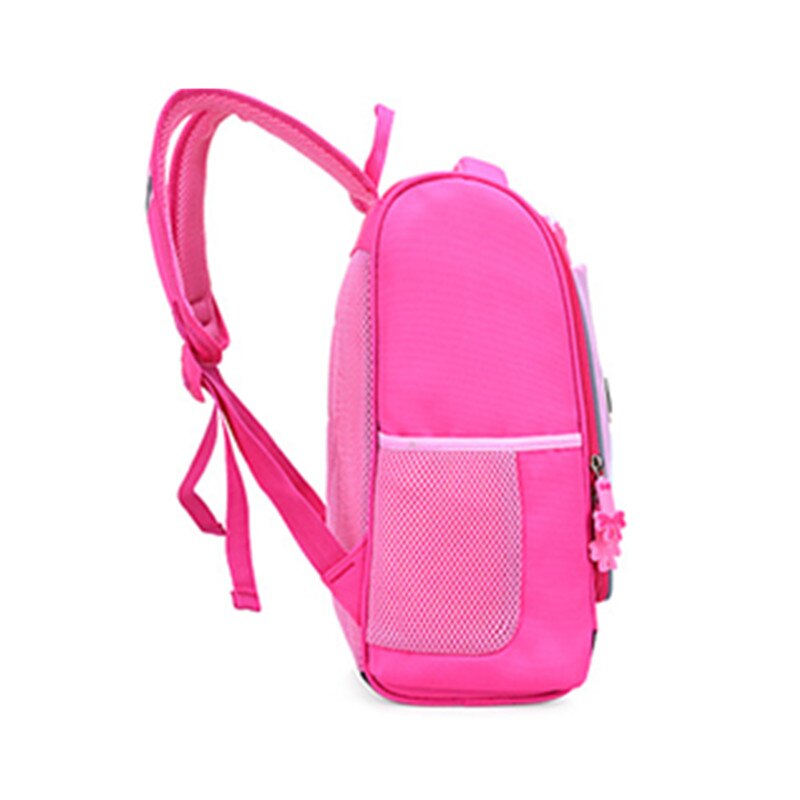 Okkid Primaire Schooltassen Voor Meisjes Schattige Waterdichte Roze School Rugzak Kinderen Boek Tas Reflecterende Strip Kids Rugzak Meisjes