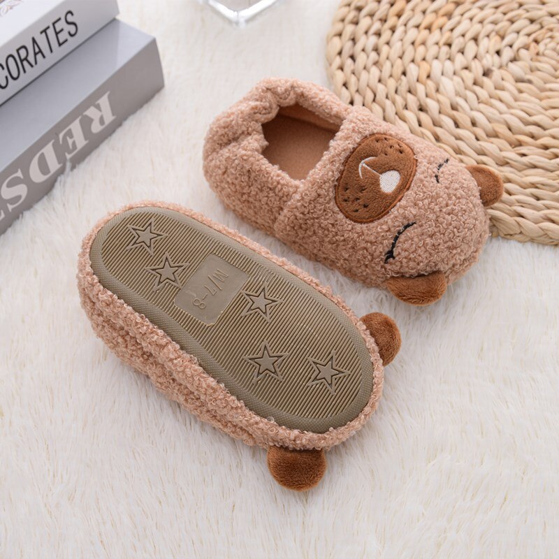 Zapatillas De Algodón Para Niños De 1 A 6 Años, Zapatos De Invierno