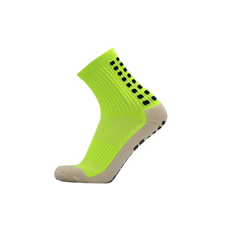 Deporterer nuevos calcetines de fútbol antideslizantes algodón fútbol greb calcetines hombres calcetines (el mismo tipo que el tru: Grøn