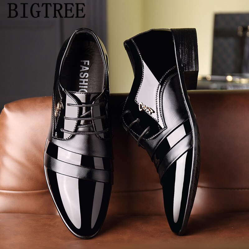 Oxford chaussures pour hommes mocassins classique chaussures hommes formel Coiffeur italien mariage chaussures hommes Sepatu sans lacet Pria Bona