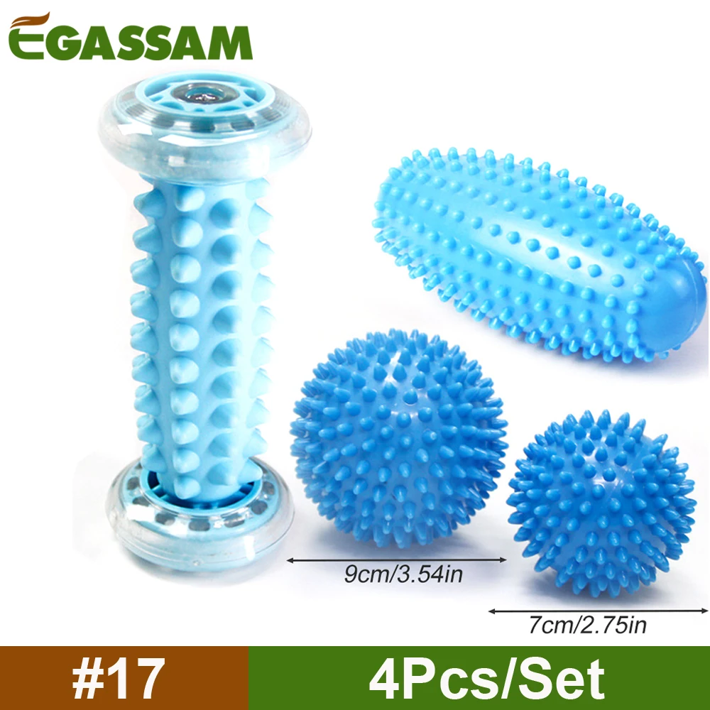 Massage Bal-Voet Pijn Therapie Kit-Plantaire Fasciitis, Hielspoor, Pijnlijke Spieren, Trigger Point - Back, Arm, Nek, Schouder, Been: Roze