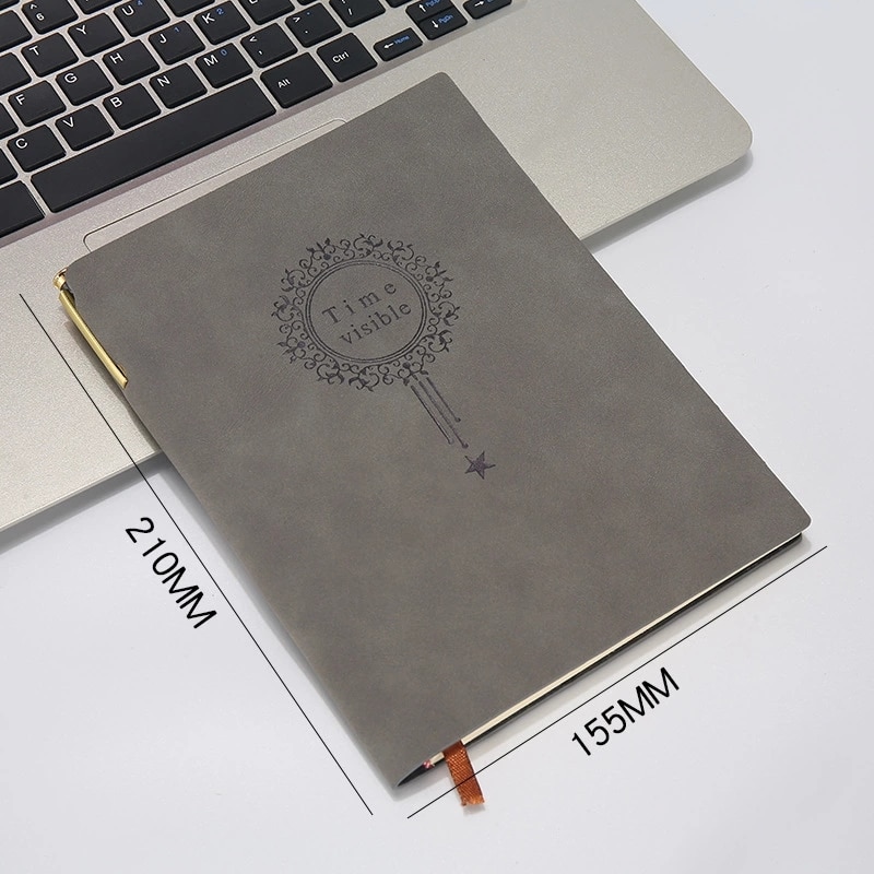 Leer Notepad Business Planner Notebook Dagboek Journal Note Boek Voor Kantoor School Briefpapier Levert