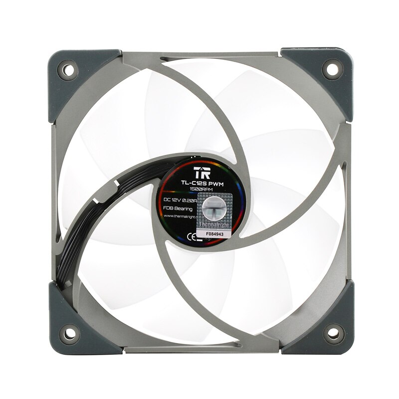 Thermalright Computer Case 12Cm Fan ,5V 3PIN Argb 4PIN Pwm, 120X120X25MM, Max 66.17CFM ,TL-C12S