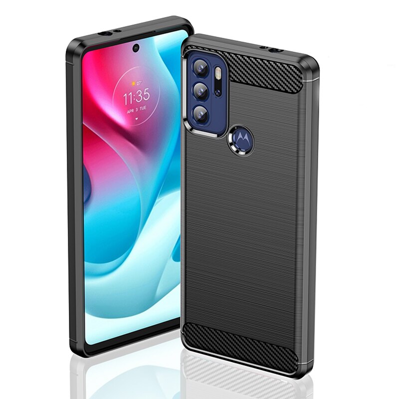 Für Abdeckung Motorola Moto G60S fallen Für Moto G60 G60S Coque Stoßstange Zurück Stoßfest Weiche Rügestochen TPU fallen Für Moto g60 G60S Fundas