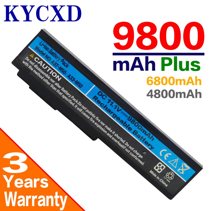 100% Hoge Capaciteit Laptop Batterij Voor Asus N53S N53J N53JQ A32-N61 A32-M50 N43 N61JQ N61 N61J N61Jq N61V N61Vg N61Ja n61JV N53
