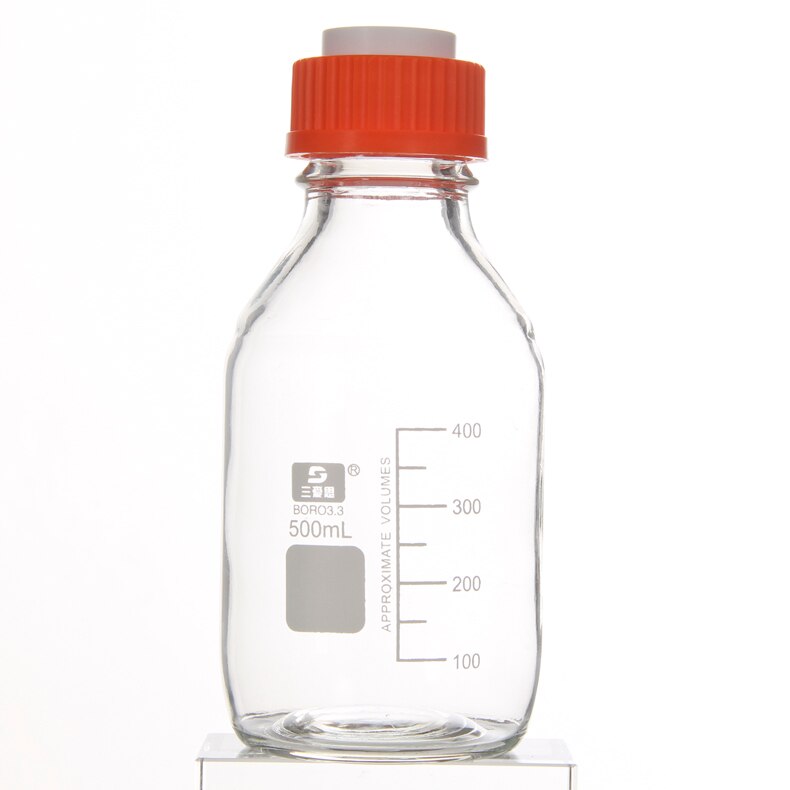 Sanais Liquid Phase Mobile Phase Bottle Storage Bottle Liquid Chromatography Solvent Bottle 100-1000ml Blue Cap