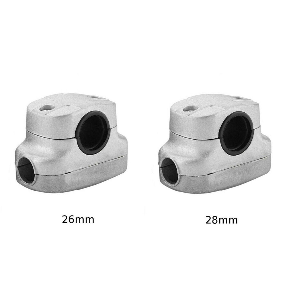 Hållbar hållare gräsklippare verktyg röjklippare tillbehör fäste handtag klämma fast trimmer universal praktisk aluminium lyx