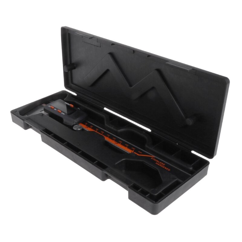 Electronic Digital Caliper Inch/Metric/Fractions 0-6 Inch/150 mm Stainless Steel