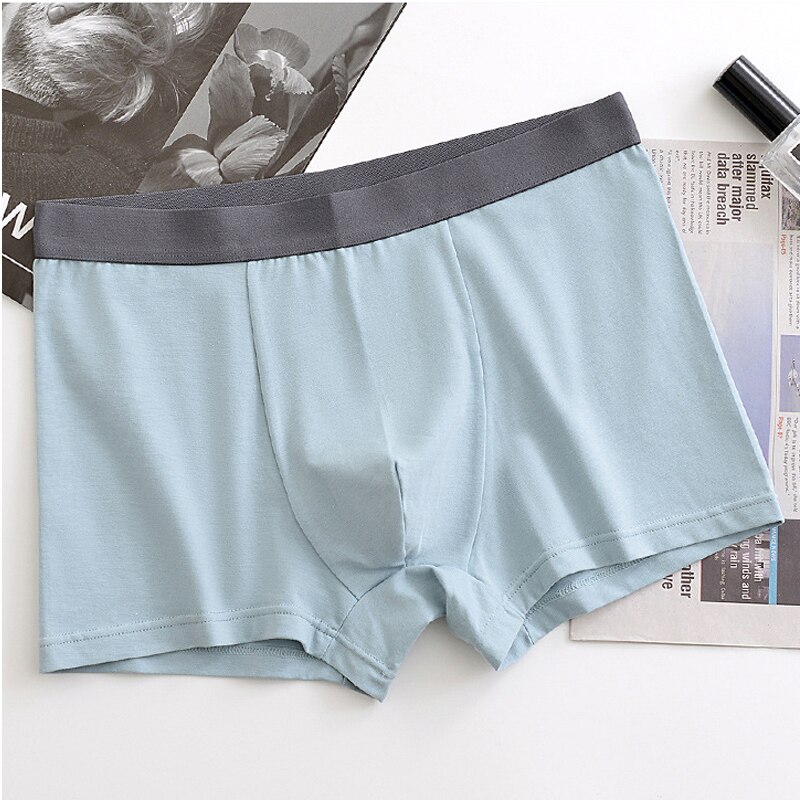 5pcs / batch large loose men's underwear cotton underwear men's underwear large men's underwear enlarged size 4XL 5XL