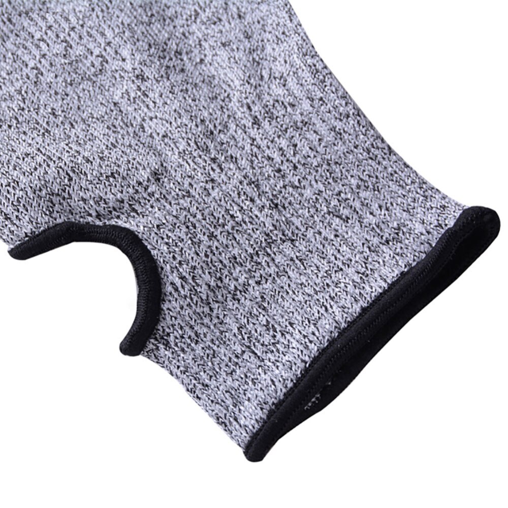 1 Pair Anti Cut Gloves Garden Safety Cut Resistant Arm Guard Protective Sleeves Kitchen Butcher Cut-Resistant Safety Gloves